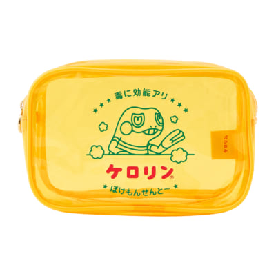 『ポケモン』グッズ「ぽけもんせんと～」ケロリンクリアポーチ