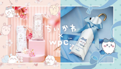 「ちいかわ×Wpc.」折りたたみ日傘