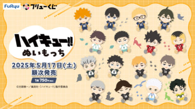 フリューくじ アニメ『ハイキュー!!』ぬいもっち