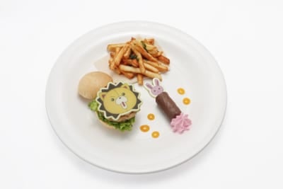 「BLEACH WORLD」コンとチャッピーの愉快なミニバーガープレート