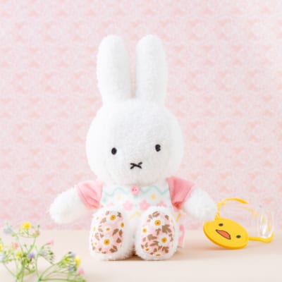 Flower Miffy　着せかえお洋服イースター　チューリップピンク／チューリップグリーン