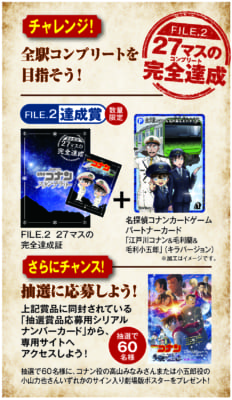 「劇場版 名探偵コナン×JR東日本」スタンプラリー参加方法