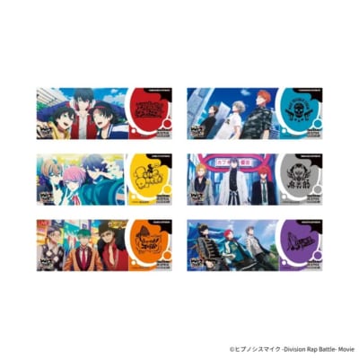 「ヒプムビ展」チケット風カード（ランダム・全6種）