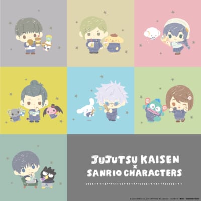 「呪術廻戦 懐玉・玉折×サンリオキャラクターズ」コラボビジュアル
