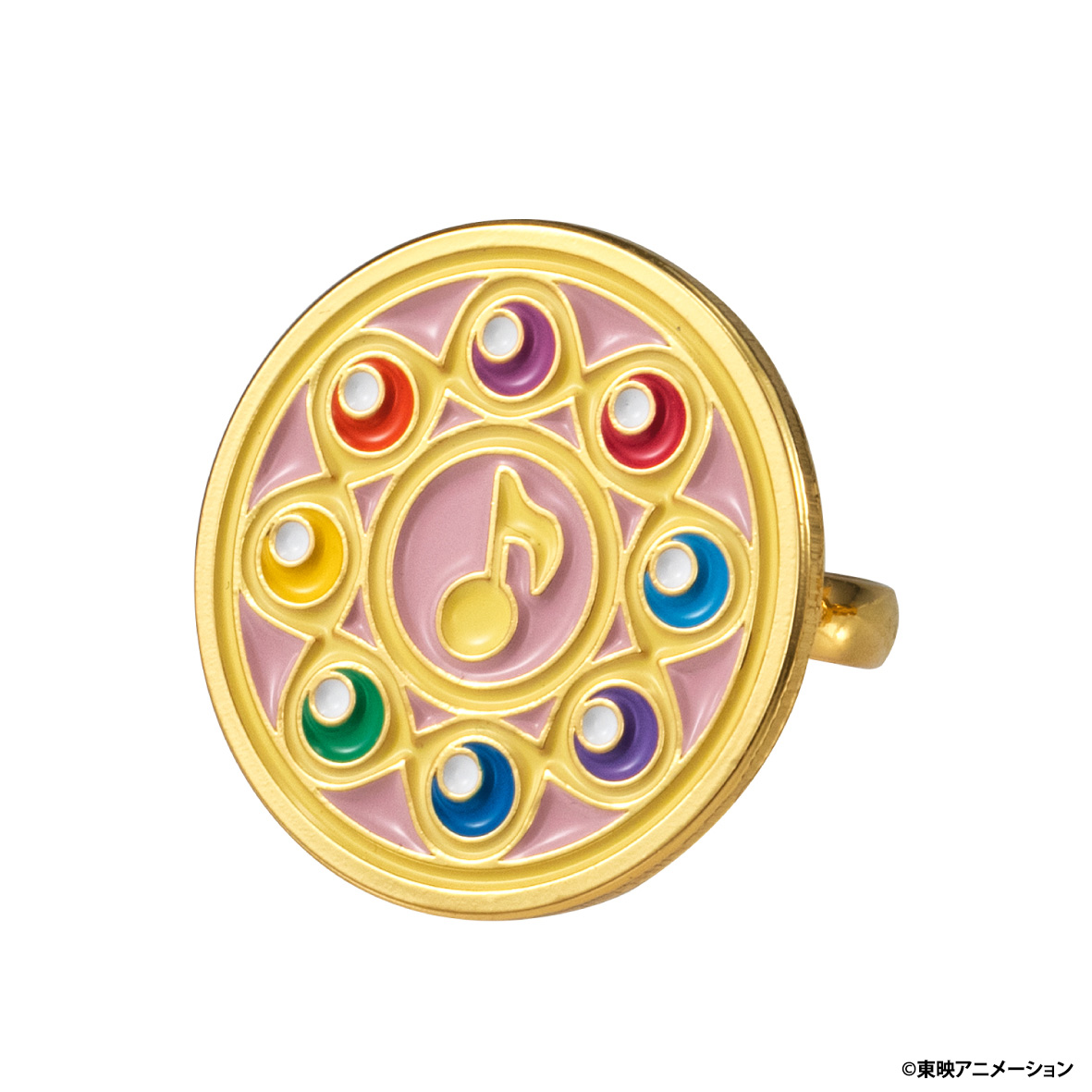 「おジャ魔女どれみ BIG METAL RING」見習いタップ