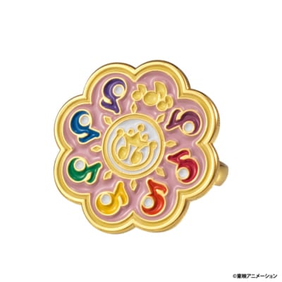 「おジャ魔女どれみ BIG METAL RING」リズムタップ