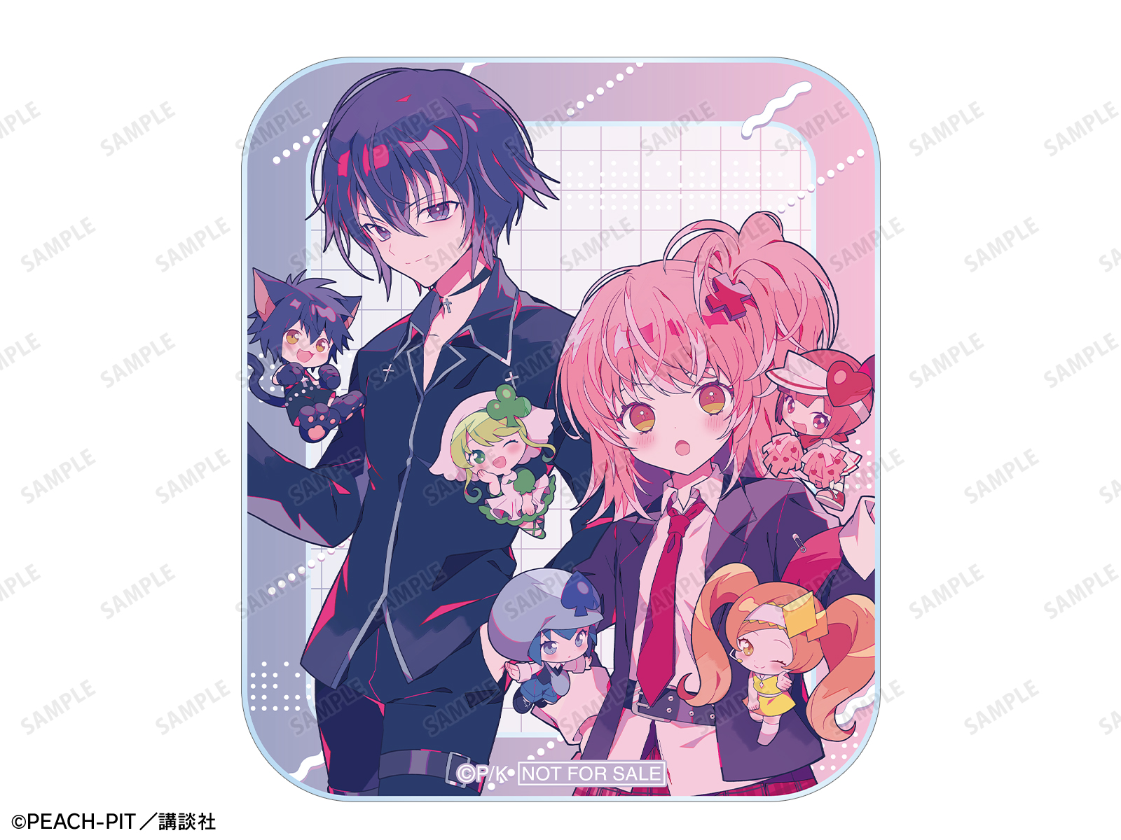 「しゅごキャラ！×夢ノ内 POP UP SHOP in マルイ」制服・キャラなりver. トレーディングアクリルカードBOX購入特典