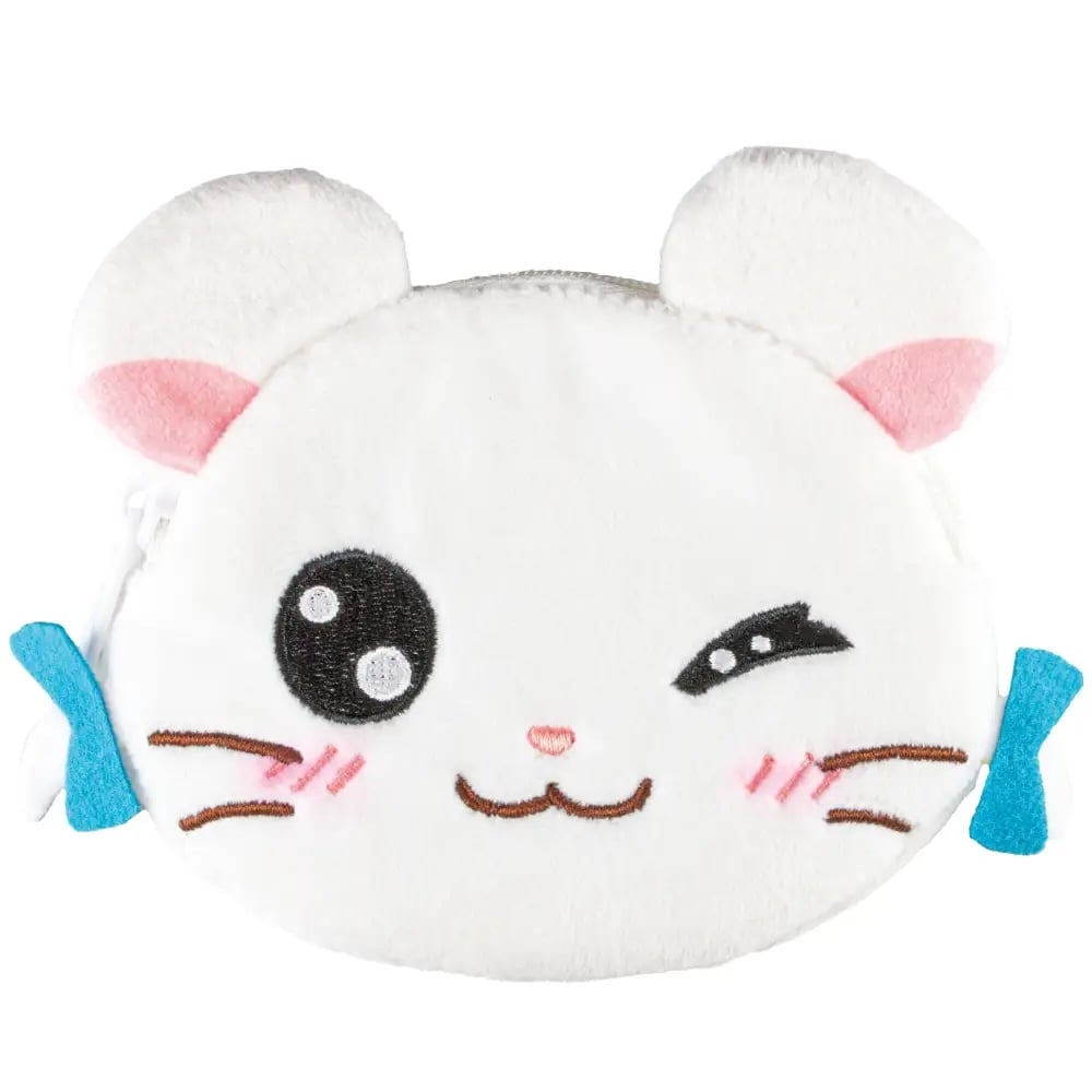 「とっとこハム太郎 ふわふわフェイスポーチ」リボンちゃん