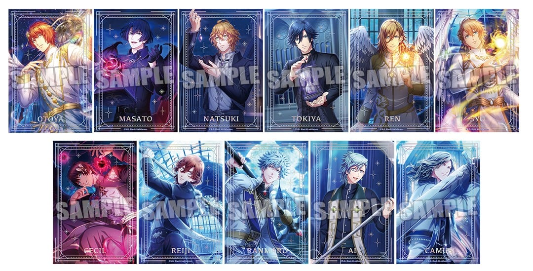 「うたの☆プリンスさまっ♪ Shining Live 8th Anniversary only shop」トレーディング箔押し風クリアカード Anniversary Selection アナザーショットVer.「Chords of シリーズ」
