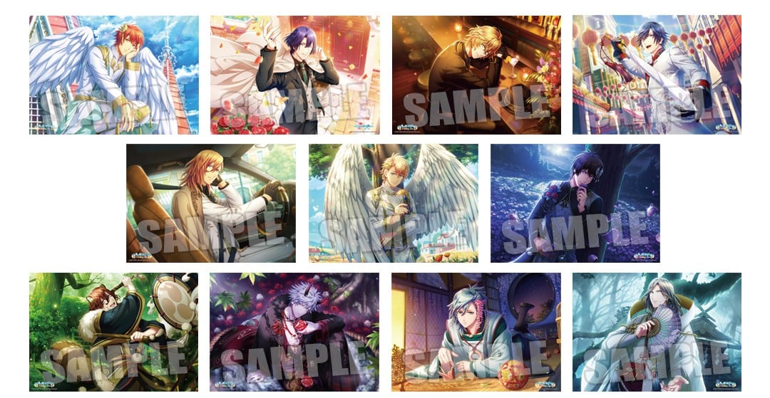 「うたの☆プリンスさまっ♪ Shining Live 8th Anniversary only shop」B3サイズラメ入り布ポスター Anniversary Selection Ver.
