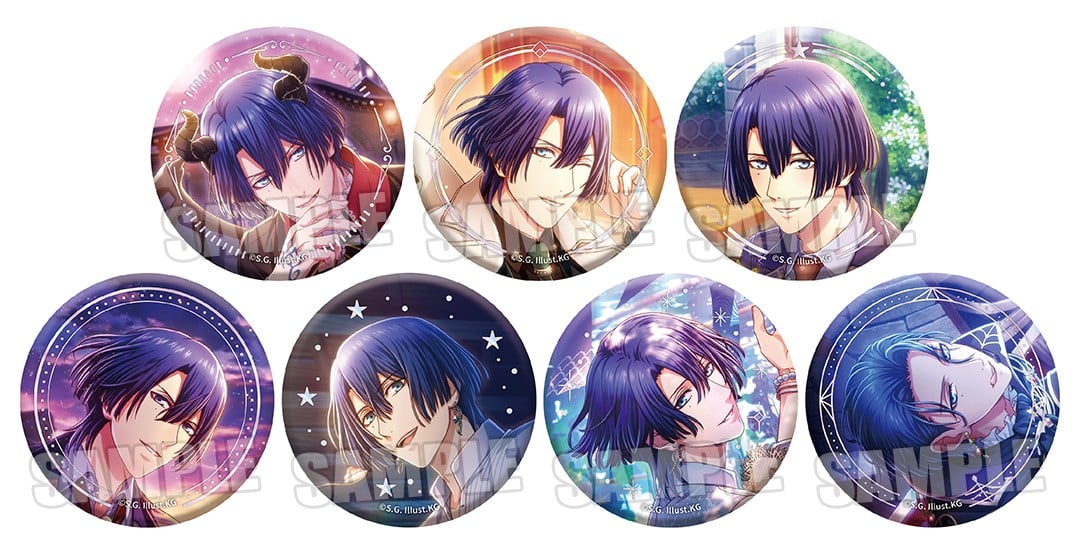 「うたの☆プリンスさまっ♪ Shining Live 8th Anniversary only shop」トレーディングジュエリー缶バッジ Anniversary Selection Ver.（聖川真斗）