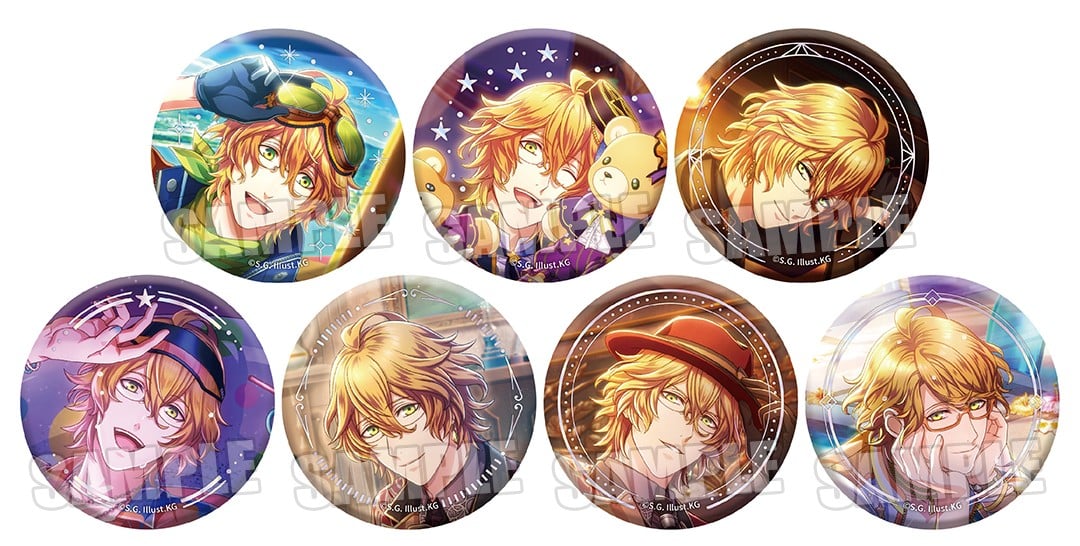 「うたの☆プリンスさまっ♪ Shining Live 8th Anniversary only shop」トレーディングジュエリー缶バッジ Anniversary Selection Ver.（四ノ宮那月）