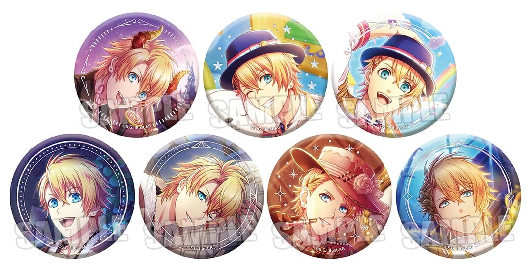 「うたの☆プリンスさまっ♪ Shining Live 8th Anniversary only shop」トレーディングジュエリー缶バッジ Anniversary Selection Ver.（来栖 翔）