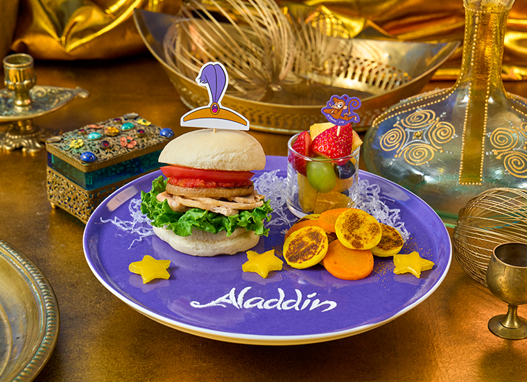 「アラジン」OH MY CAFE ＜アラジン＞バーガープレート