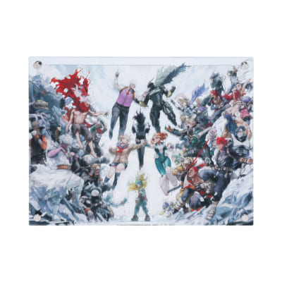 「堀越耕平『僕のヒーローアカデミア』原画展」ドラマティックジオラマパネル