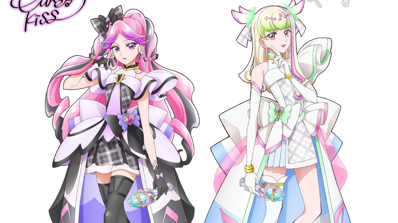 『キミプリ』新プリキュア2人が参戦！キュアキッス＆キュアズキューンに「久しぶりすぎる黒×白」「キャラデザ可愛すぎませんか」