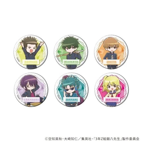 TVアニメ『3年Z組銀八先生』POP UP SHOP 缶バッジ