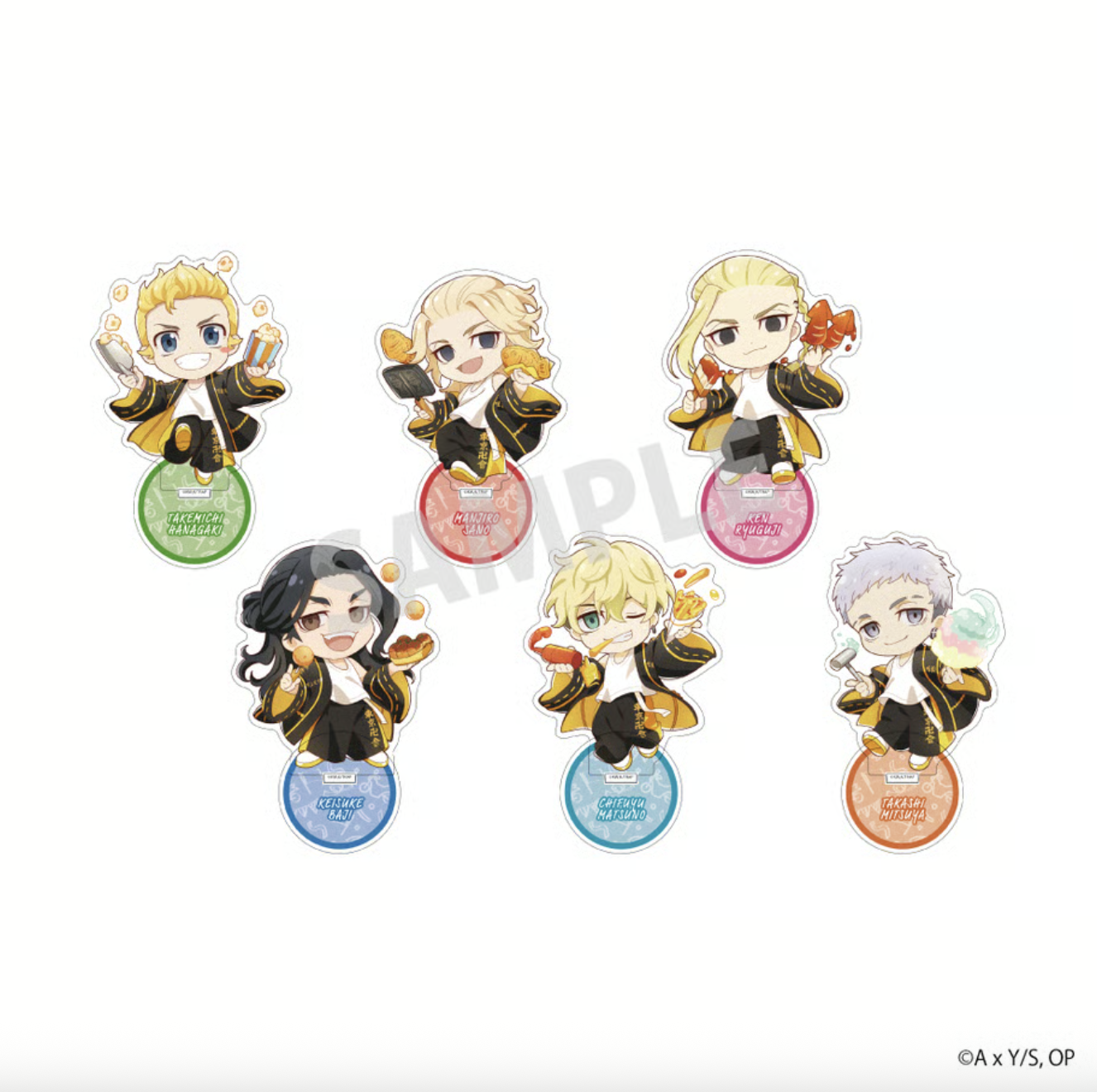 「東リべ×NATSLIVE」デフォルメアクリルスタンド