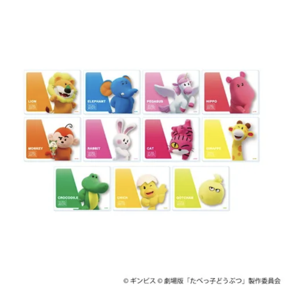 映画『たべっ子どうぶつ THE MOVIE』POP UP SHOP アクリルカード
