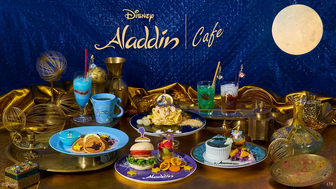 『ディズニー』「アラジン」OH MY CAFEが期間限定オープン！ロマンティック空間で素敵なフード＆ドリンクが楽しめる◎