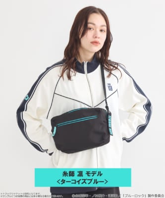 「ブルーロック×earth music＆ecology Japan Label」クリアショルダーバッグ