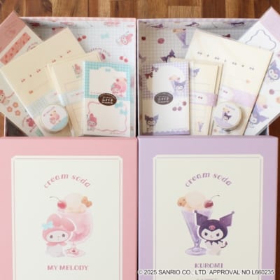 「サンリオ×古川紙工」BOXイメージ
