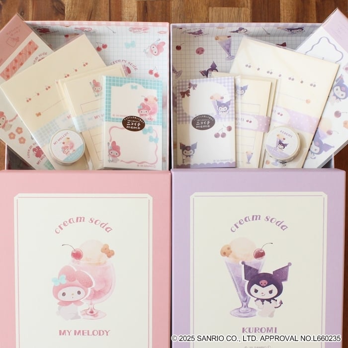「サンリオ×古川紙工」BOXイメージ
