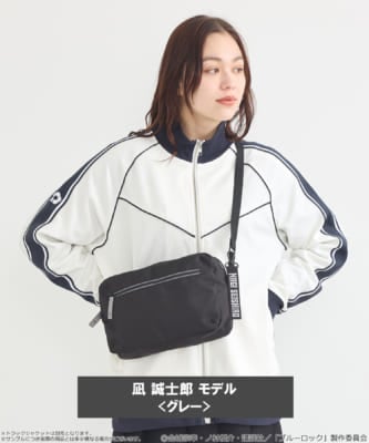 「ブルーロック×earth music＆ecology Japan Label」クリアショルダーバッグ