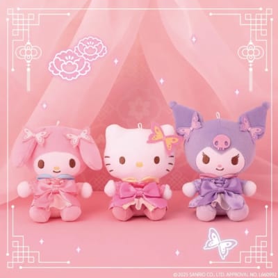 「サンリオキャラクターズ」やむちゃむちゃ〜ずシリーズ第二弾 むにゅぐるみマスコット