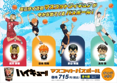 『ハイキュー!!』マスコットバスボール