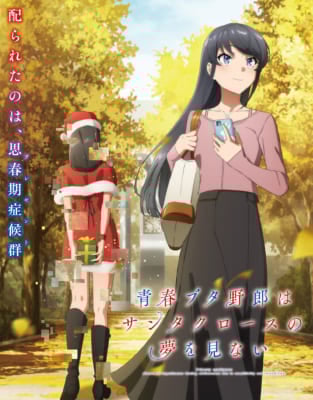 TVアニメ「青春ブタ野郎はサンタクロースの夢を見ない」キービジュアル