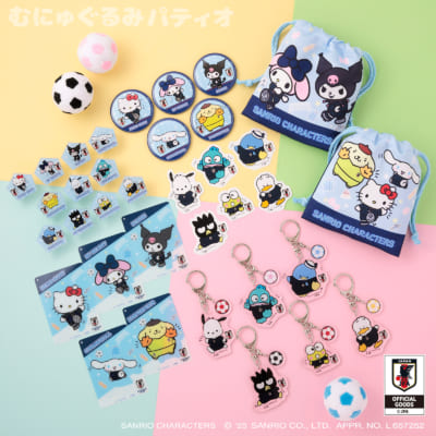 「サンリオキャラクターズ サッカー日本代表Ver.」POP UP SHOP　グッズ集合