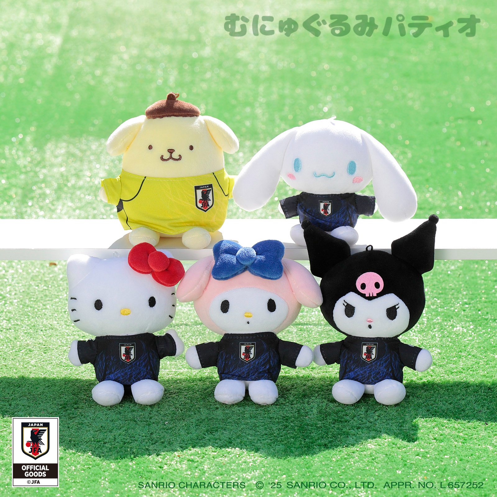 「サンリオキャラクターズ サッカー日本代表Ver.」POP UP SHOP
