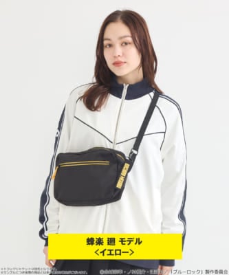 「ブルーロック×earth music＆ecology Japan Label」クリアショルダーバッグ