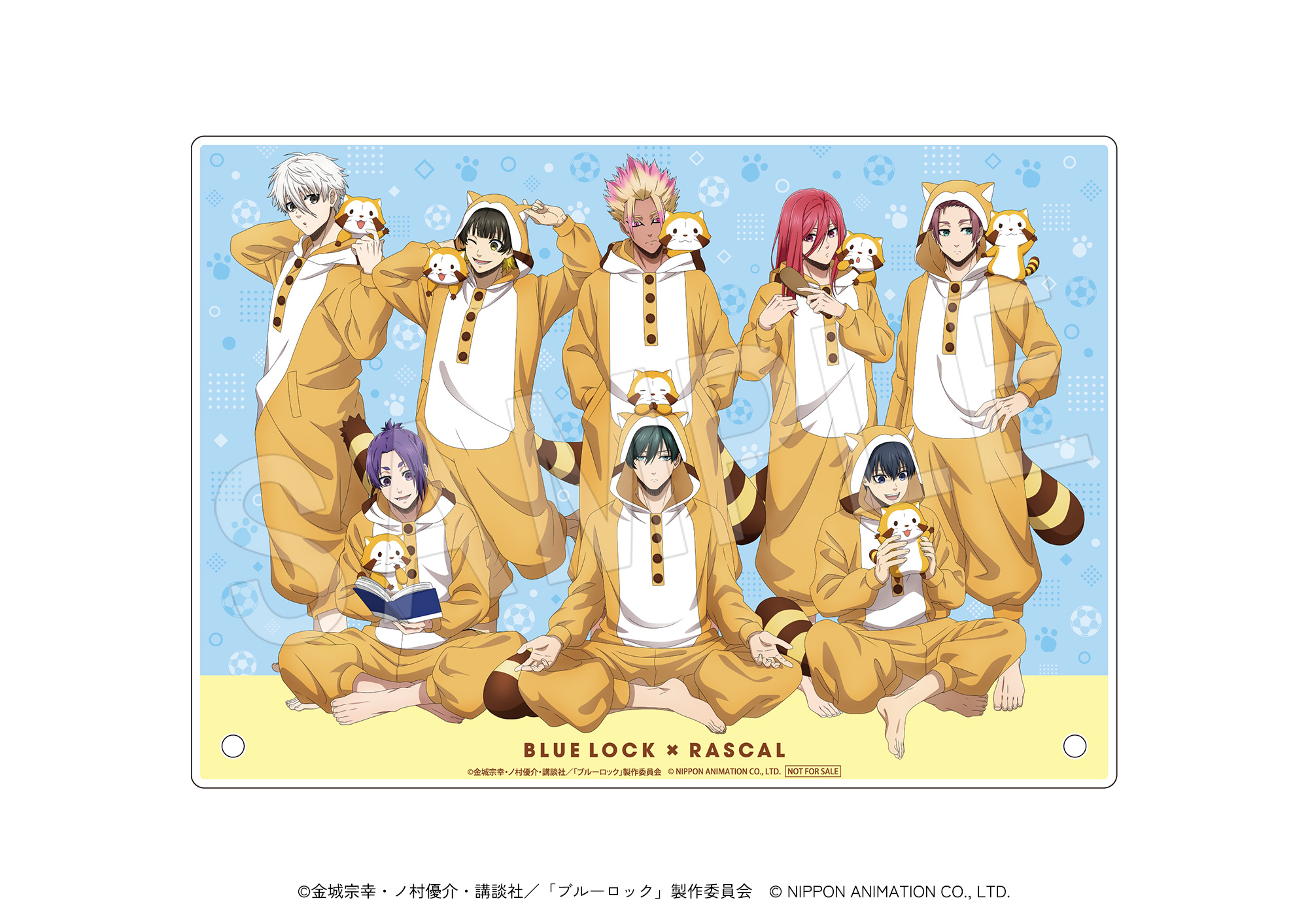 「ブルーロック×RASCAL POP UP SHOP in OIOI」A賞:アクリルボード
