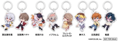 「にじさんじ×くら寿司」めじるしチャーム