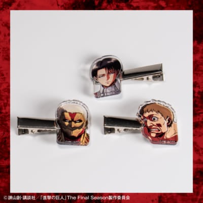 「進撃の巨人×郵便局のネットショップ」ヘアクリップ