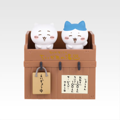 「一番くじ ちいかわ ～なんかほっこり ちいかわの湯～」B賞 いらっしゃいませ★番台フィギュア
