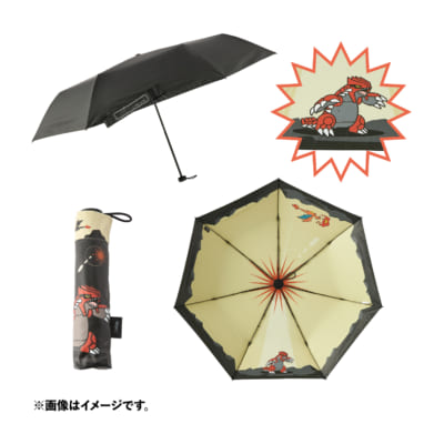 『ポケットモンスター』Wpc. 晴雨兼用折りたたみ傘 グラードンとリザードン