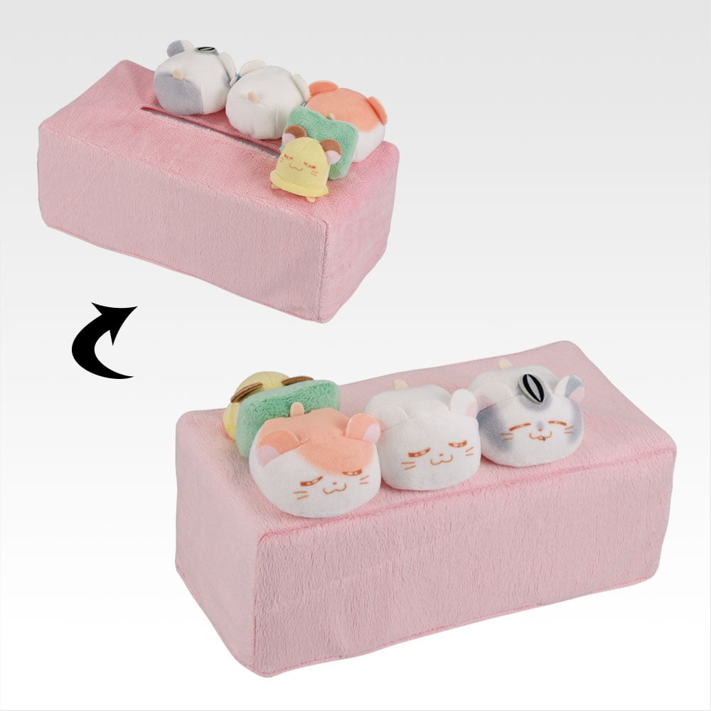 「一番くじ とっとこハム太郎 ～ハムちゃんず！とっとこ登場なのだ！～」A賞 ハムちゃんず おひるねティッシュケース