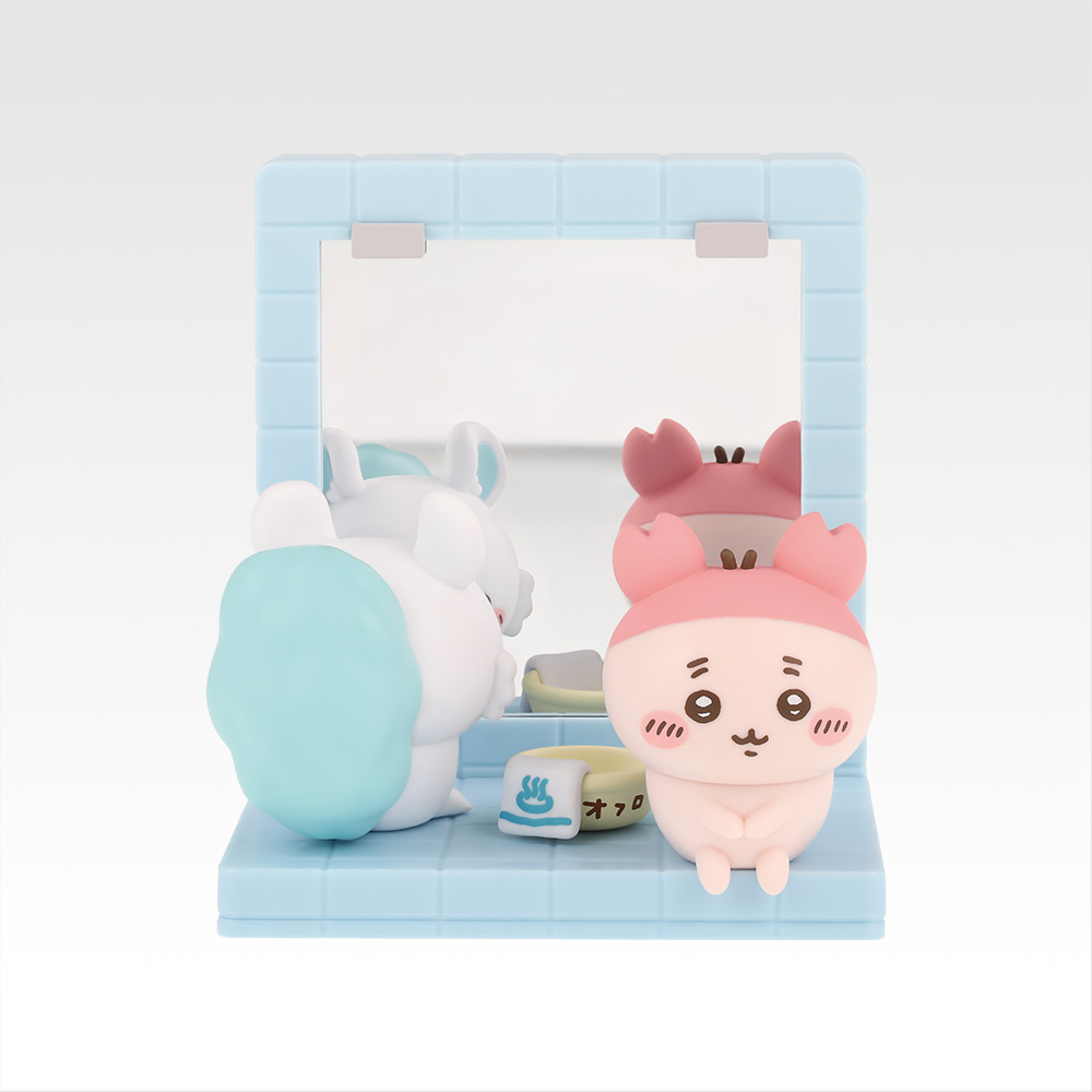 「一番くじ ちいかわ ～なんかほっこり ちいかわの湯～」D賞 かわいい？洗い場フィギュア