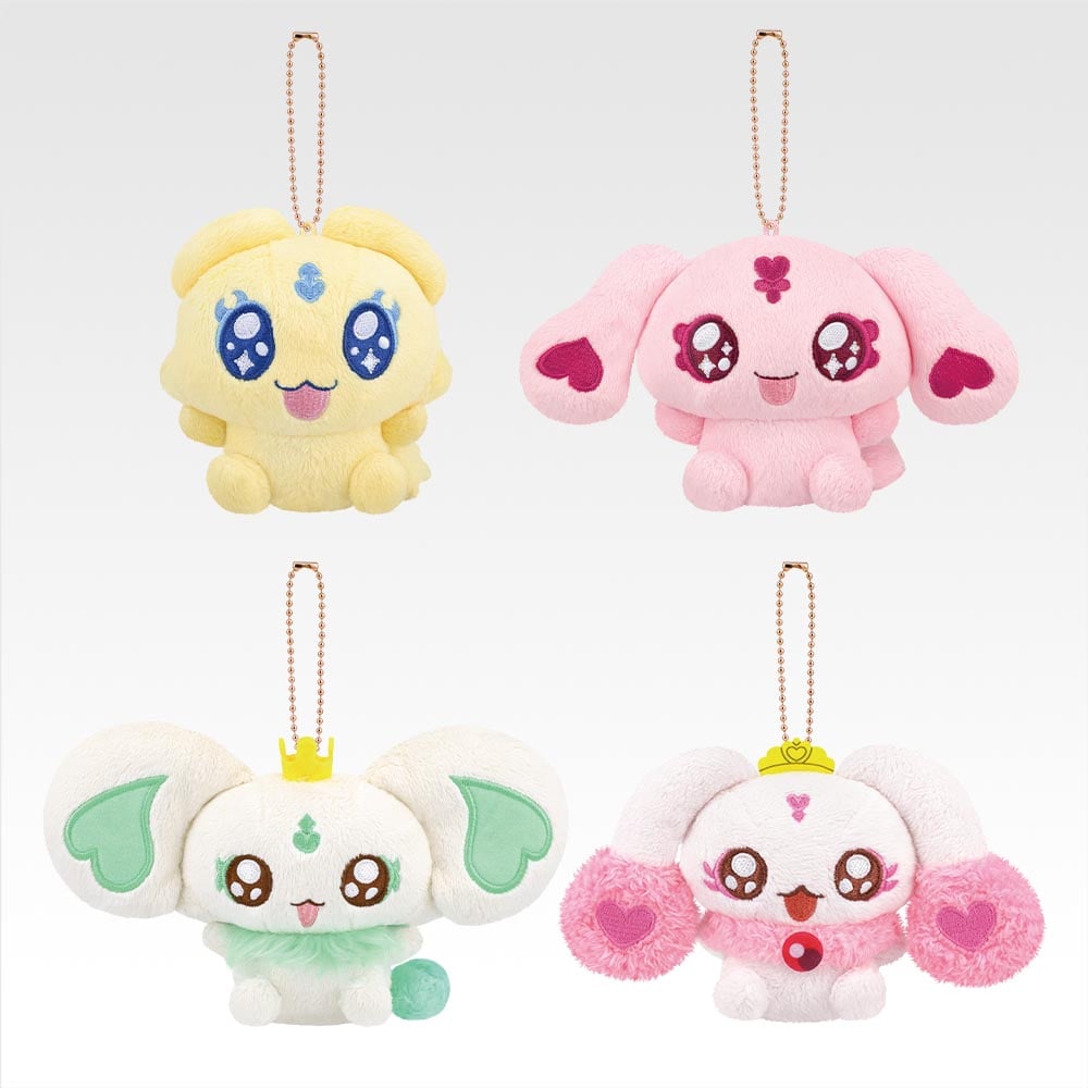 一番くじ プリキュア F賞 ぷっくり妖精ラバーチャーム コンプリートセット プリキュア 一番くじ ぷっくり妖精ラバーチャーム ミップル