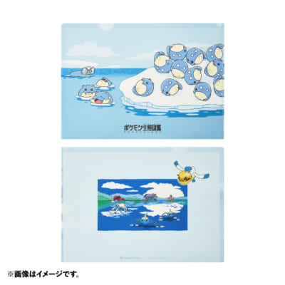 「ポケモン」A4クリアファイル ポケモン生態図鑑 タマザラシ