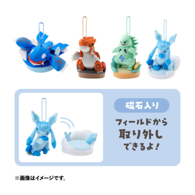 『ポケットモンスター』フィールド付きマスコット