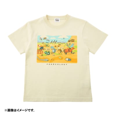 「ポケモン」Tシャツ ポケモン生態図鑑 140cm