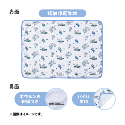 『ポケットモンスター』ひんやりブランケット ゆきふらし
