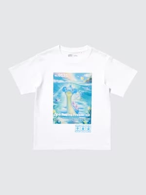 「ポケモンカード×ユニクロ」グラフィックTシャツ(キッズ)