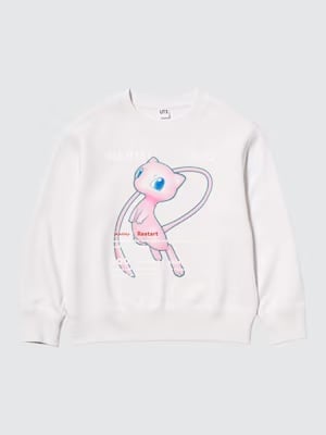 「ポケモンカード×ユニクロ」スウェットシャツ(キッズ)