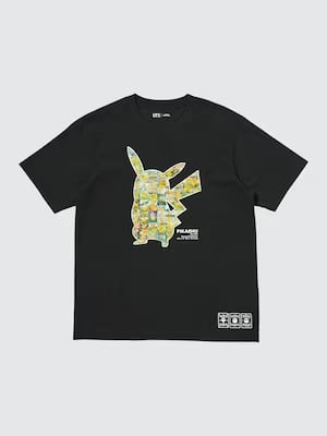 「ポケモンカード×ユニクロ」グラフィックTシャツ(メンズ)