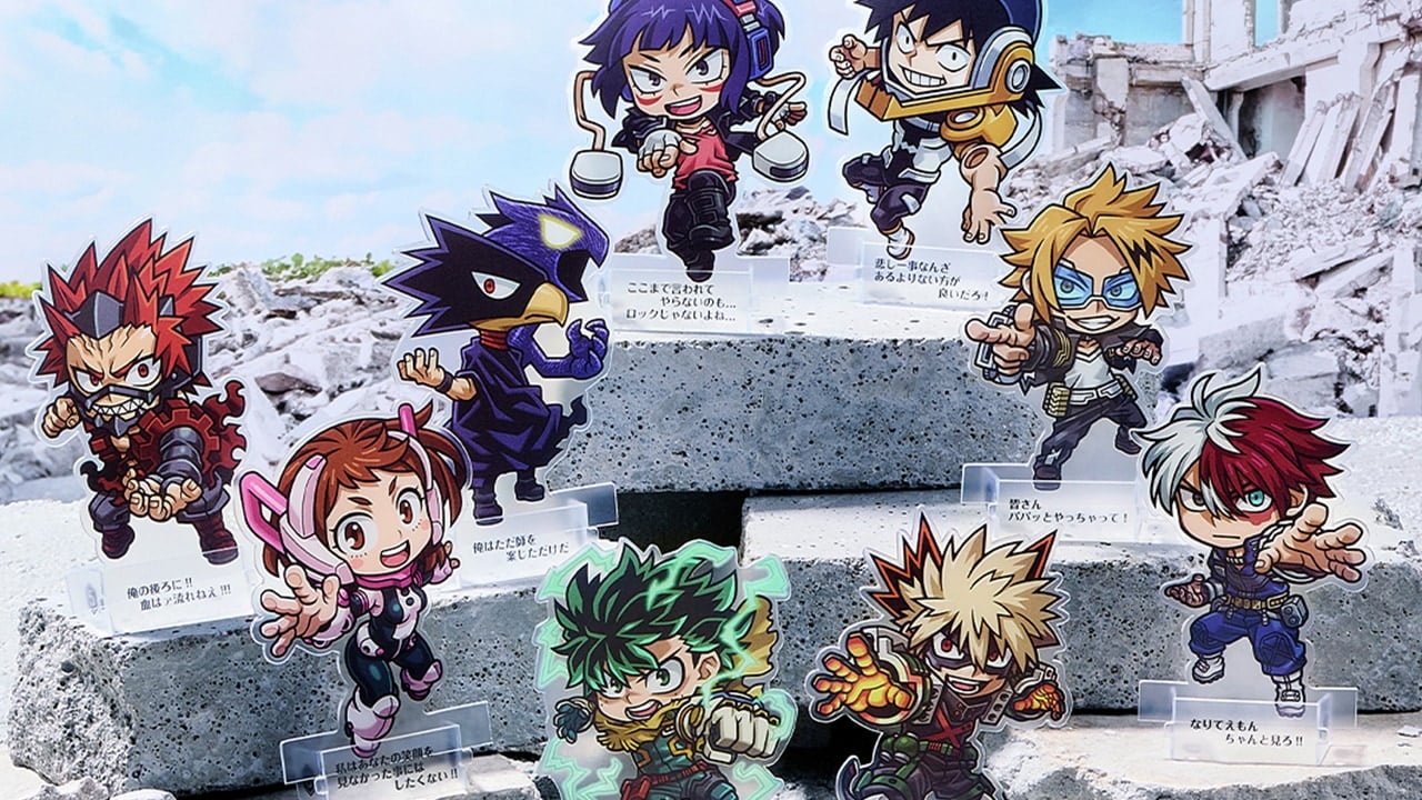 「僕のヒーローアカデミア ショコラグーテ」5月12日より全国で発売！“キャラクタースタンド”としても楽しめるカードが付属